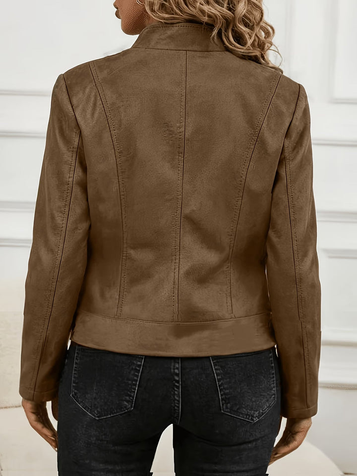 Amina – Langarmjacke mit Reißverschluss
