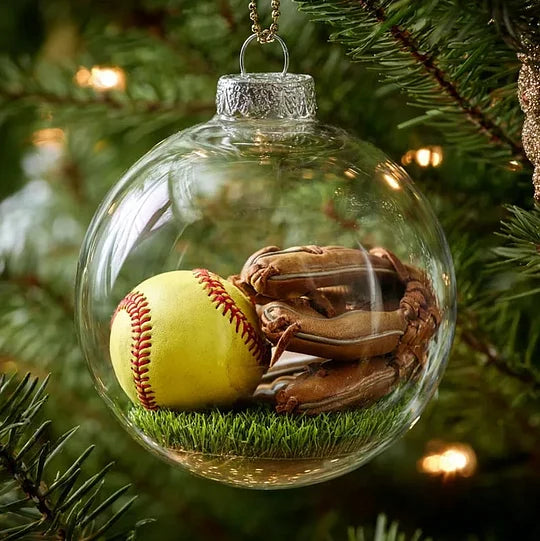 MerryBall – Sportliche Weihnachtskugel Aus Glas