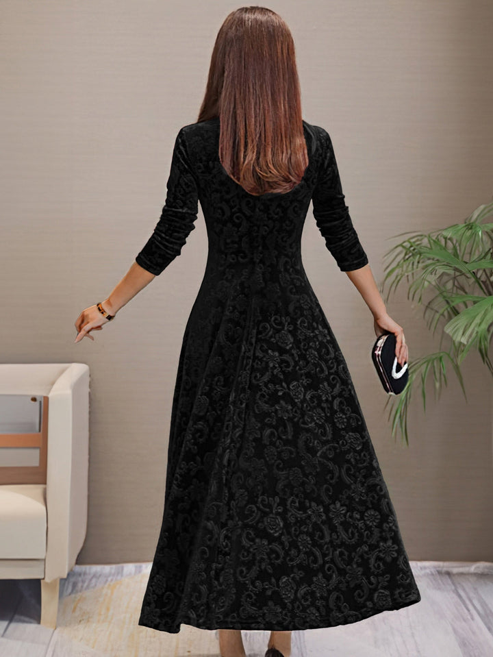 Eluned – Elegantes Samt-Partykleid