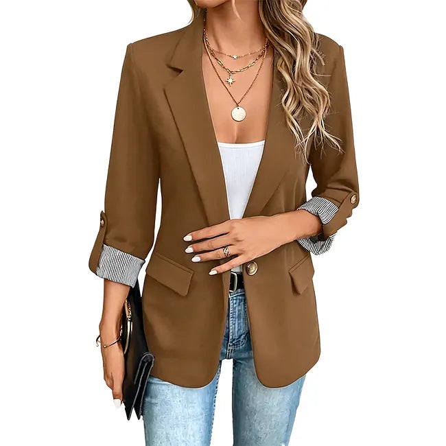 Rigieta - Lässiger Zweireiher-Blazer