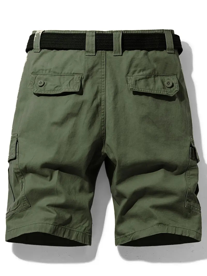 Mauro - Elegante Kurze Hose Mit Mehreren Taschen