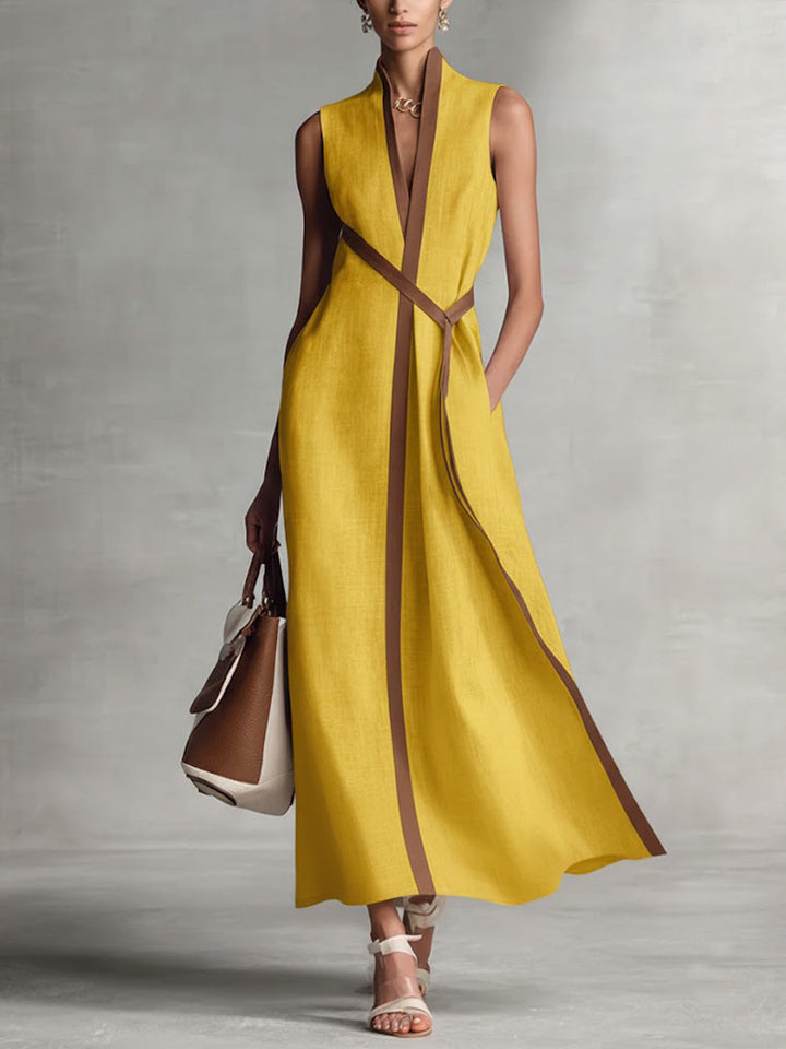 Hirusha - Leichtes Leinen Kleid