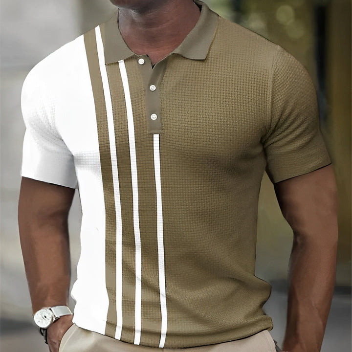 Gregory - Polo Hemd Mit Stylischen Streifen