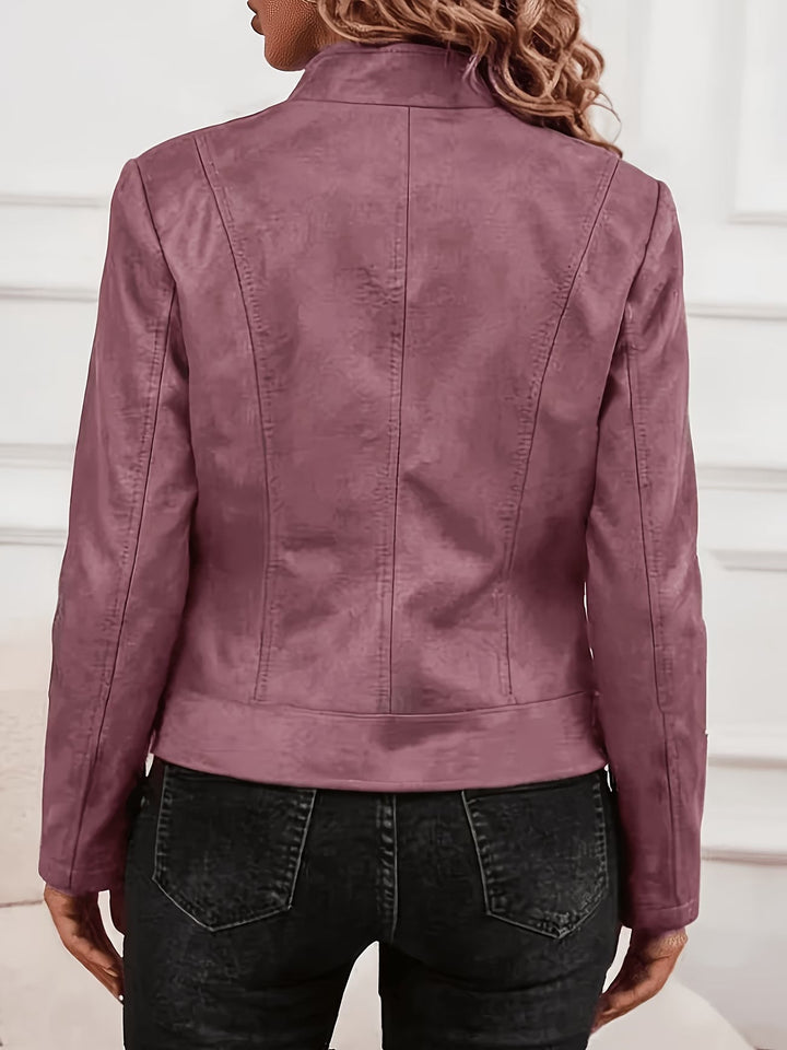 Amina – Langarmjacke mit Reißverschluss