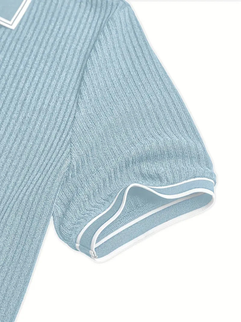 Orestis - Elegantes Polohemd Mit Kurzen Ärmeln