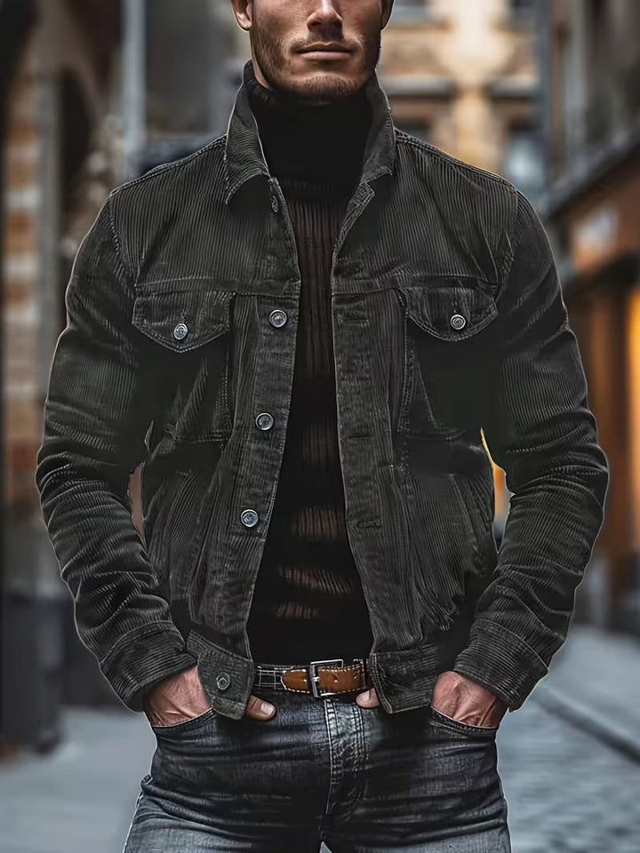 Warwick – Cordjacke Mit Zahlreichen Taschen