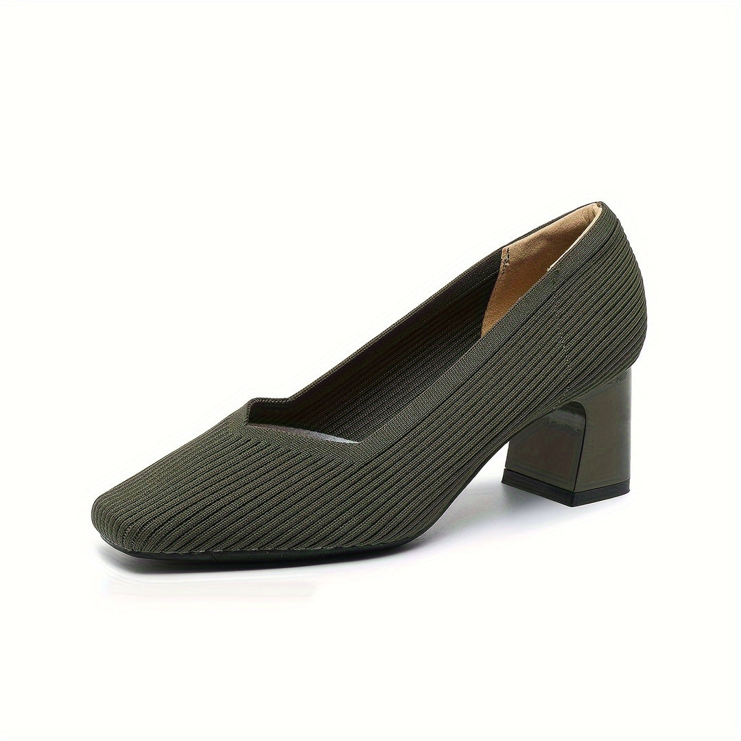 Joleen – Stilvolle Pumps Mit Klobigem Absatz