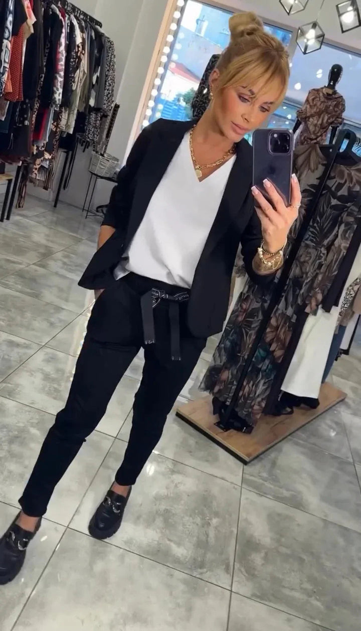 Kseniya - Eleganter Satz Von Blazer Und Hose