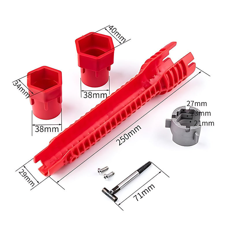 GripFlex - 8 in 1 Spülenschlüssel