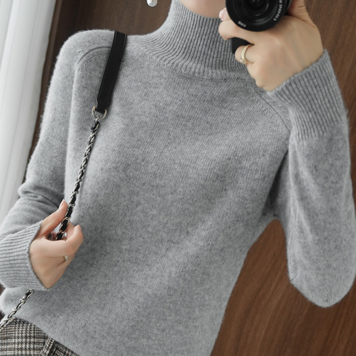 Sasha - Rollkragen Pullover aus Merinowolle
