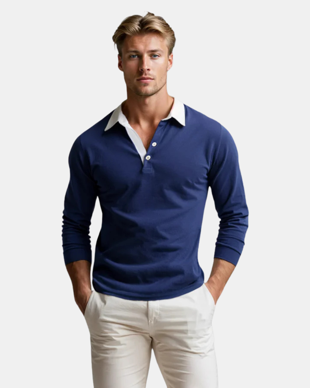 Farouk - Polo Hemd Für Stilvolle Lagenlooks