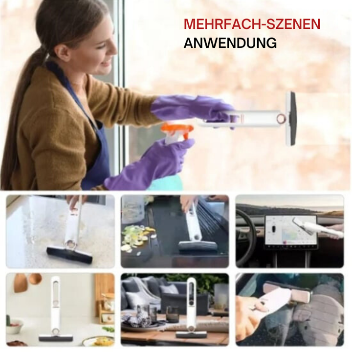 CleanSnap – Faltbarer  Handwaschbarer Mini-Mopp