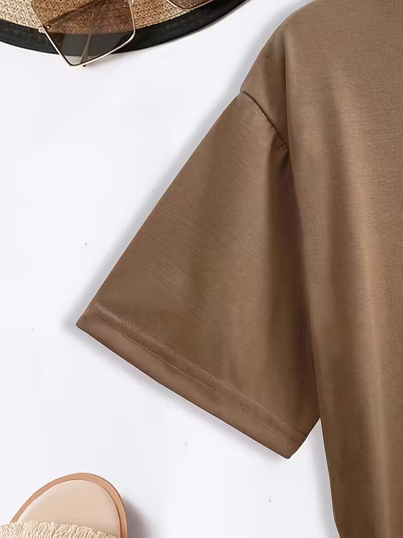 Nimina – Elegantes T-Hemd MIT Grafikprint