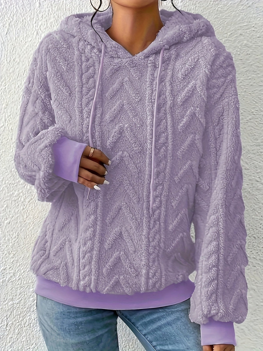 Andrine – Langärmelige Kapuzenjacke