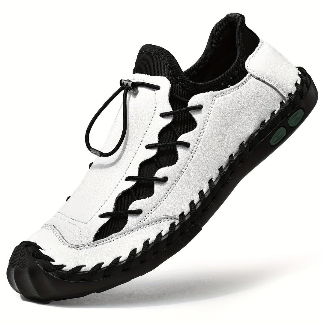 Razam – Lederturnschuh Mit Rutschfester Sohle