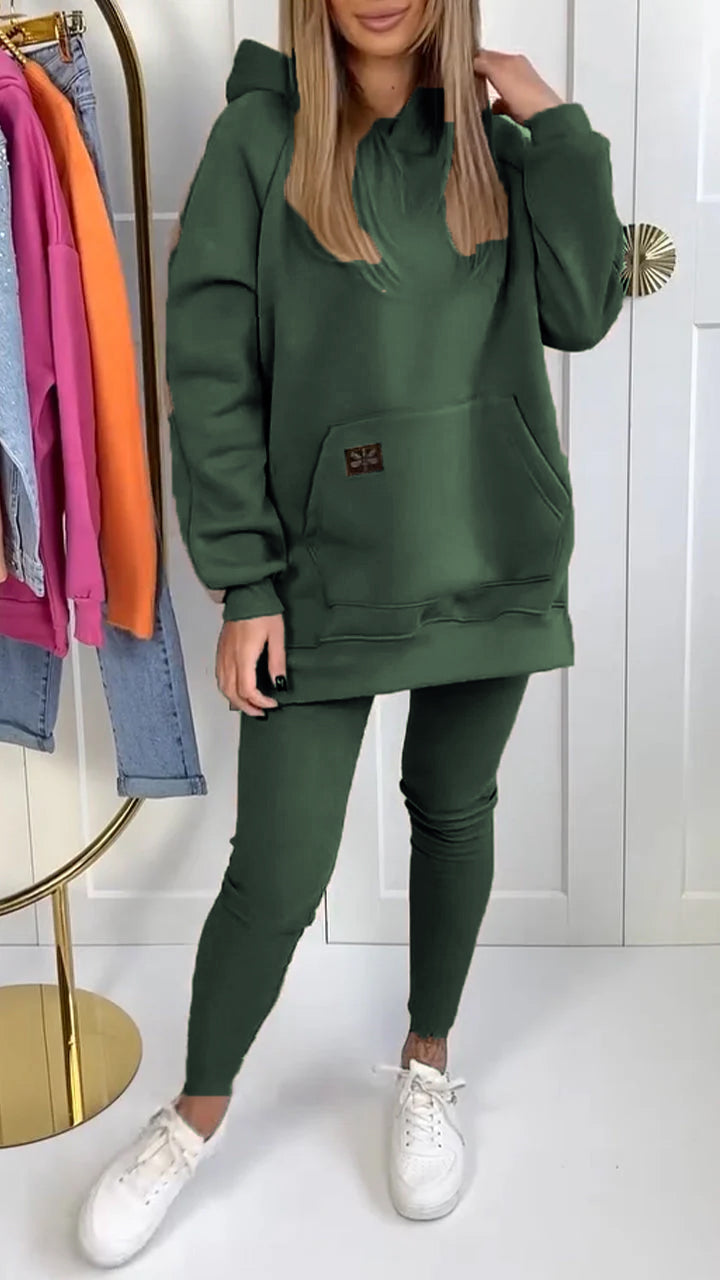Neija – Leggings und Kapuzenpullover Setz