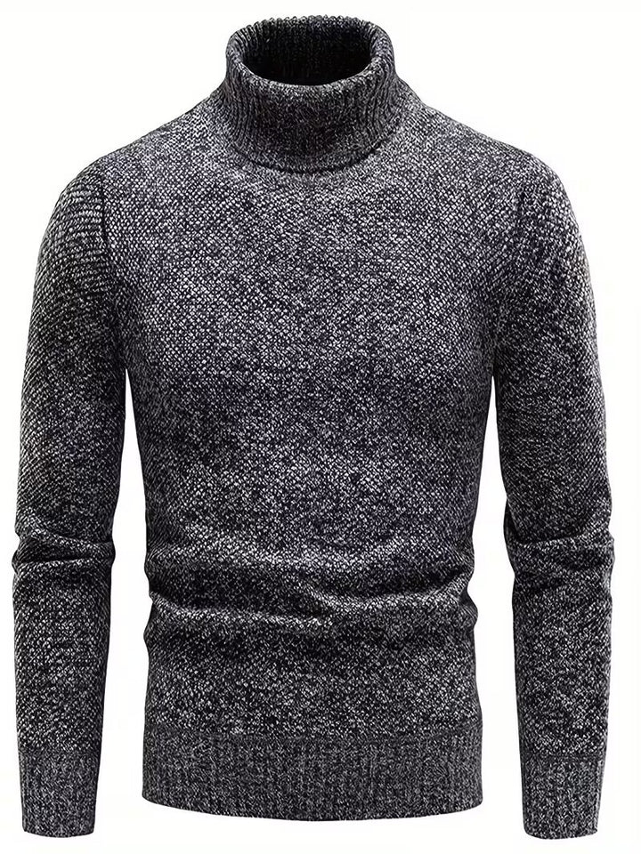 Wessam – Eleganter Strick Pullover Mit Rollkragen