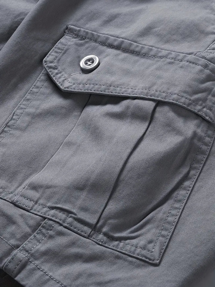 Mauro - Elegante Kurze Hose Mit Mehreren Taschen