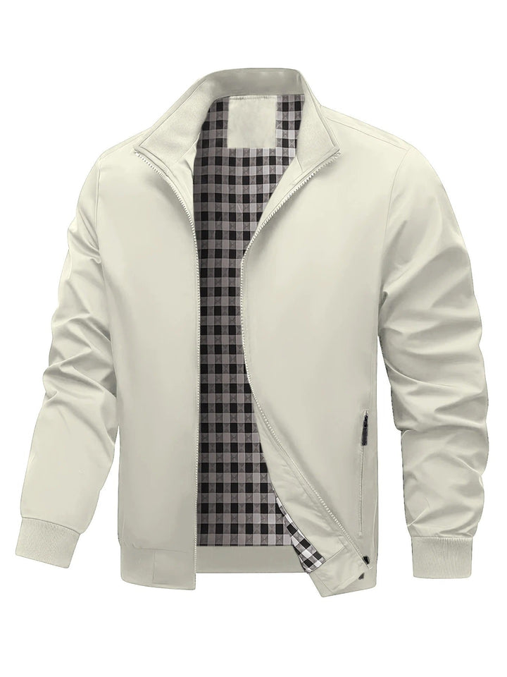 Charith - Lässige Langarm Jacke Mit Reißverschluss