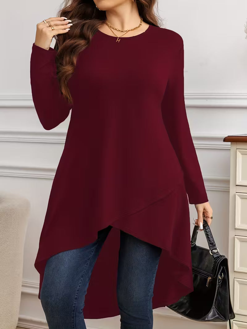 Neasa – Elegantes Langarm-T-Hemd