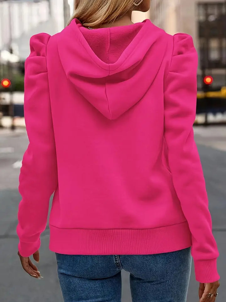 Nandita - Atmungsaktiver Langarm Kapuzenpullover