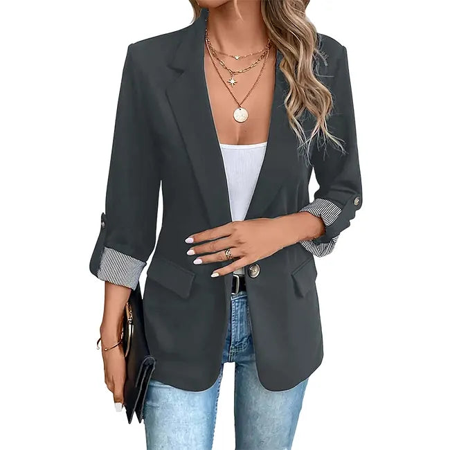 Rigieta - Lässiger Zweireiher-Blazer