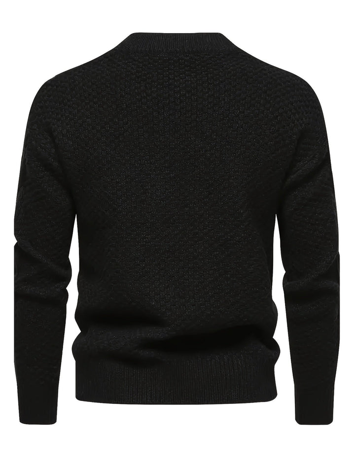 Kalisto – Lässiger Langarm Strickpullover