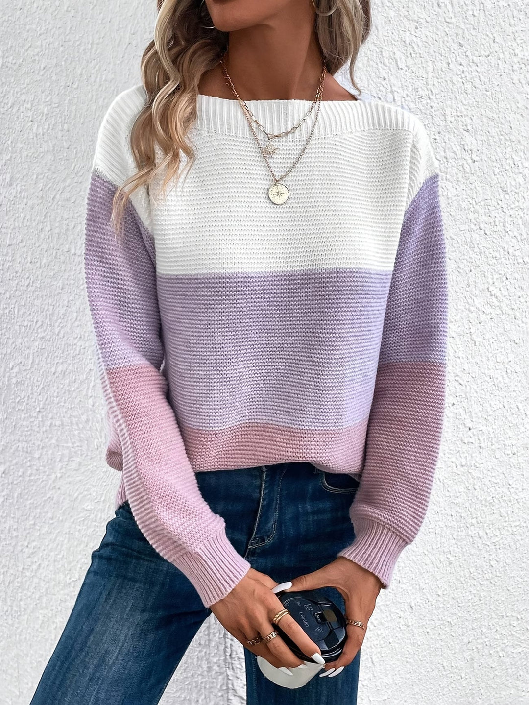 Faria – Eleganter Pullover Mit Langen Ärmeln