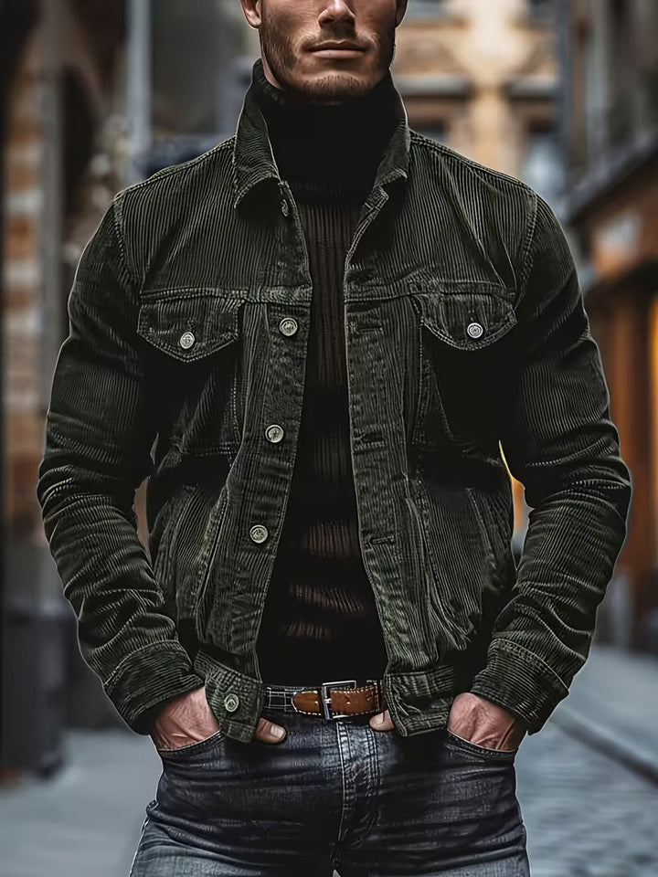 Warwick – Cordjacke Mit Zahlreichen Taschen