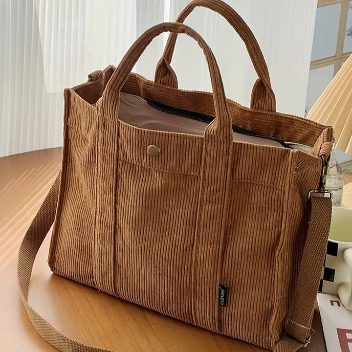 Marella – Oldtimer Inspirierte Cord Trage Tasche