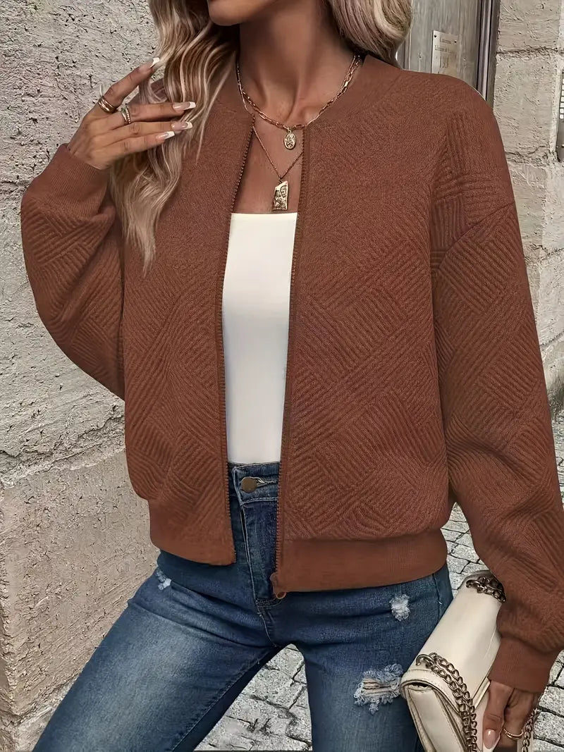 Juanita - Frühlings Jacke mit Reissverschluss