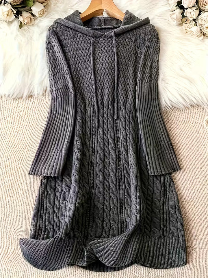Jakynta – Lässiges Kapuzen Kleid