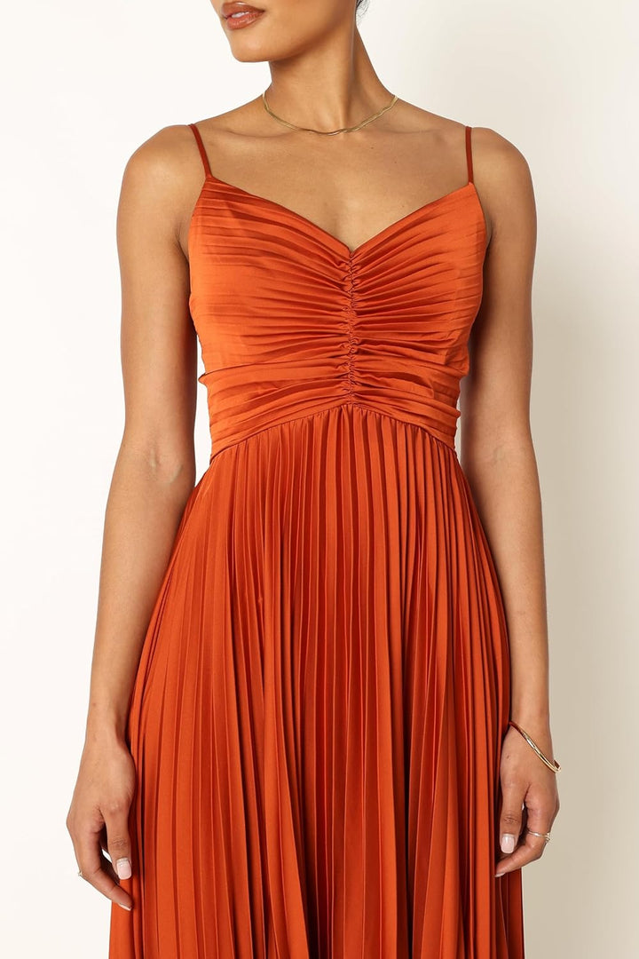 Masano – Elegantes Plissee Kleid