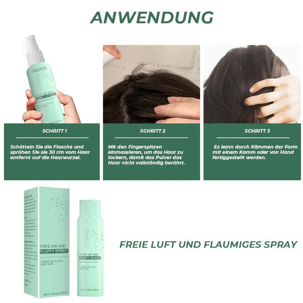 Kontrollierendes und Volumengebendes Haarspray