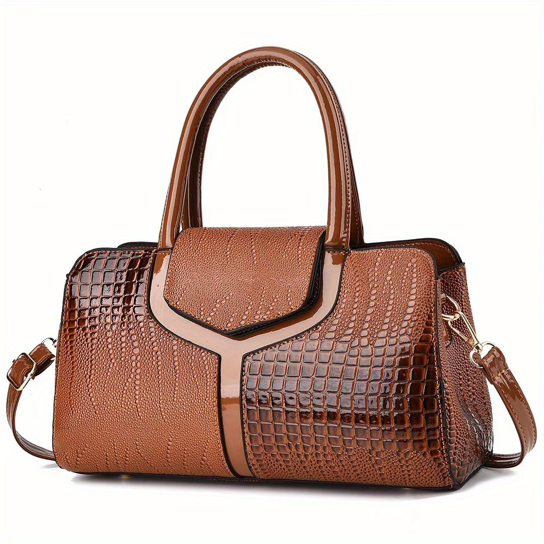 Subina – Handtasche mit Krokodil Optik