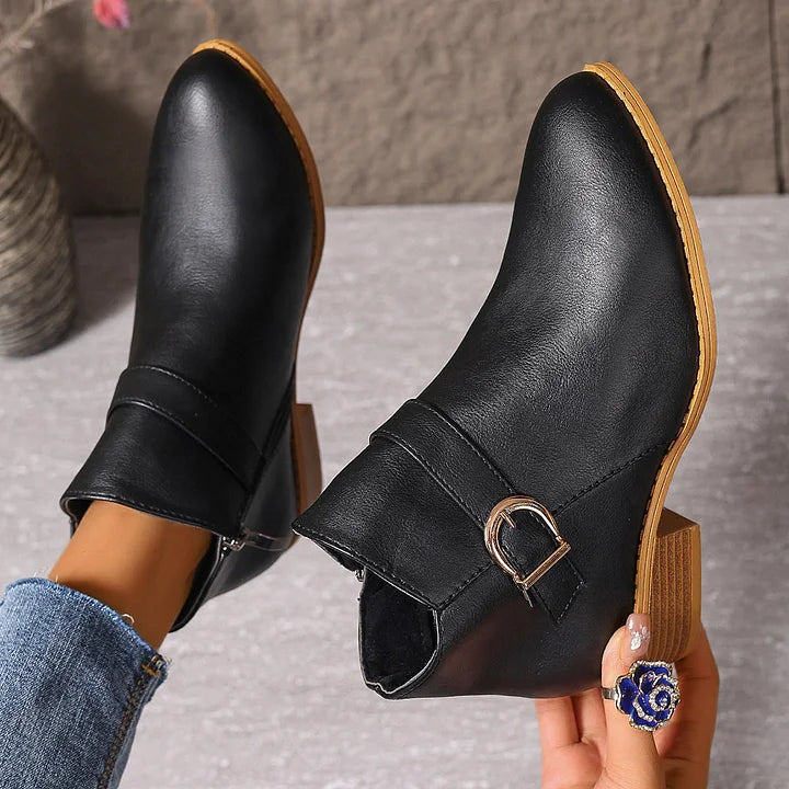 Leigh - Rutschfeste orthopädische Stiefeletten