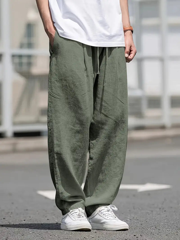 Kirk - Atmungsaktive Baumwollhose Mit Taschen