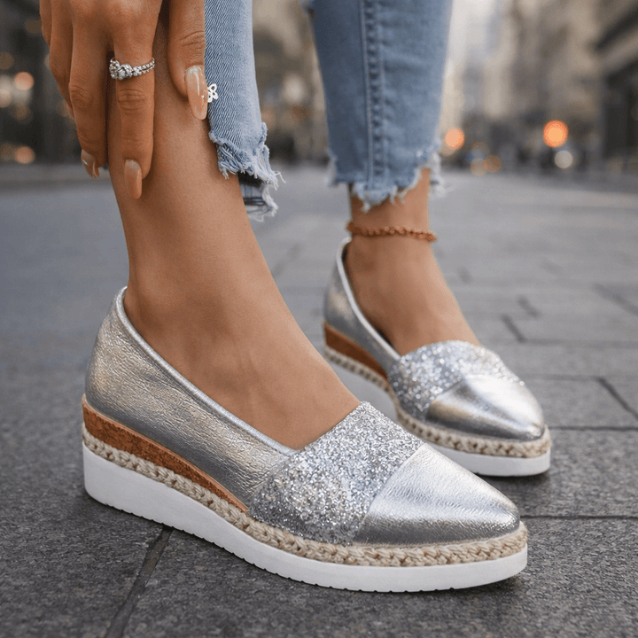 Jahaira – Elegante Rutschfeste Keilabsatzschuhe