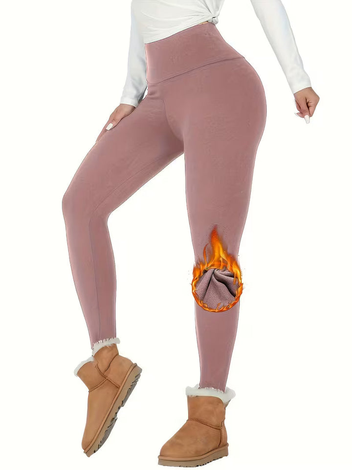 Linzay – Leggings Mit Hohem Bund Und Thermofleece-Futter