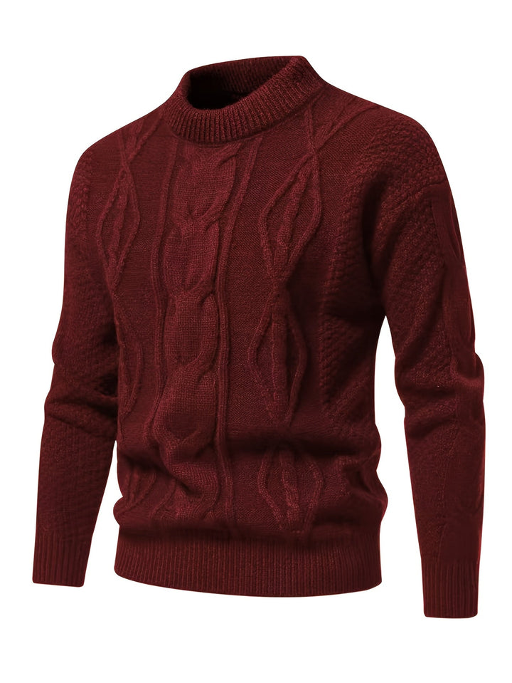 Kalisto – Lässiger Langarm Strickpullover