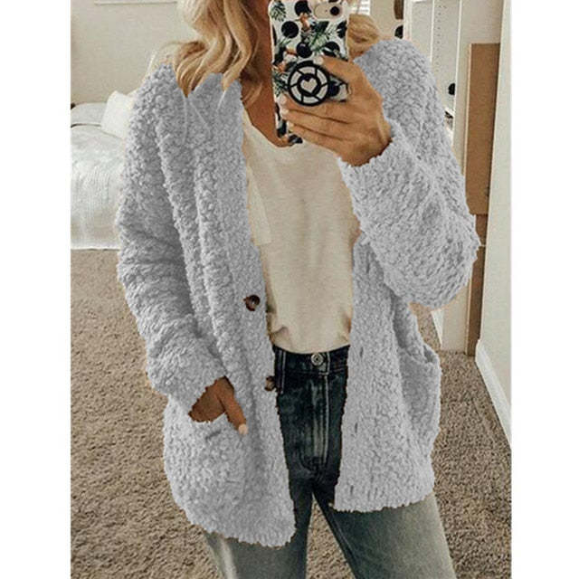 Dalavia – Langärmelige Strickjacke Mit Taschen