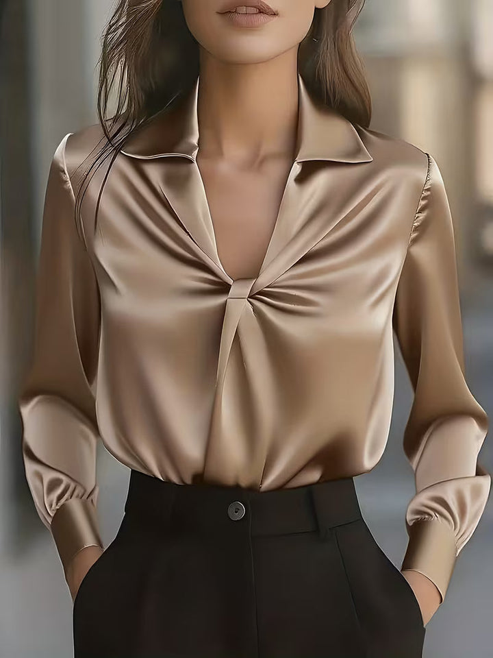 Leylah – Elegante Langarmbluse