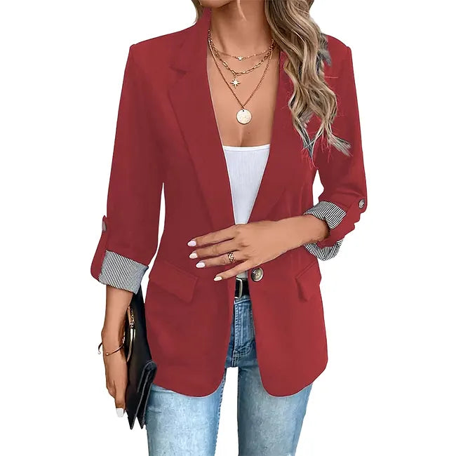 Rigieta - Lässiger Zweireiher-Blazer