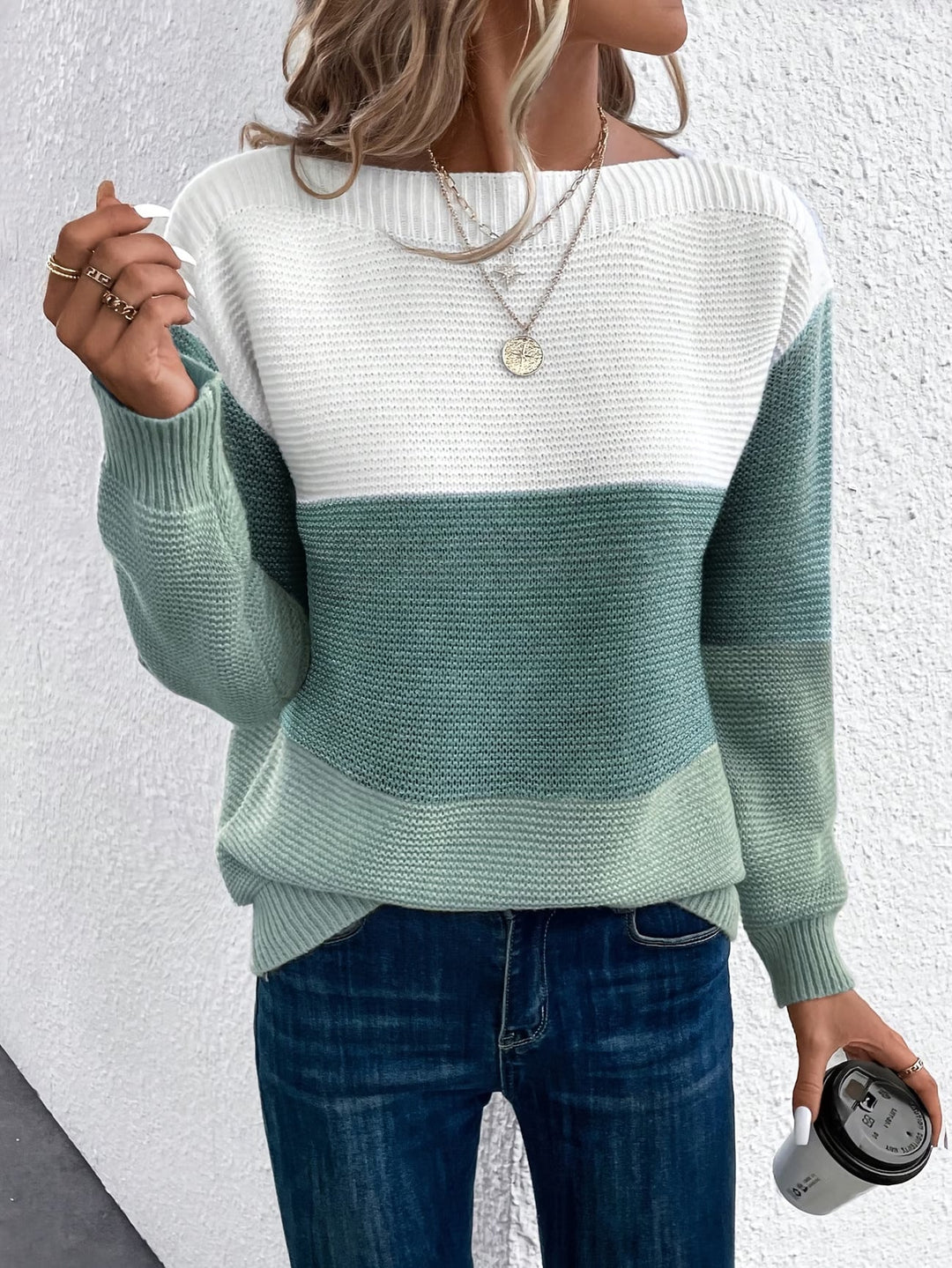 Faria – Eleganter Pullover Mit Langen Ärmeln