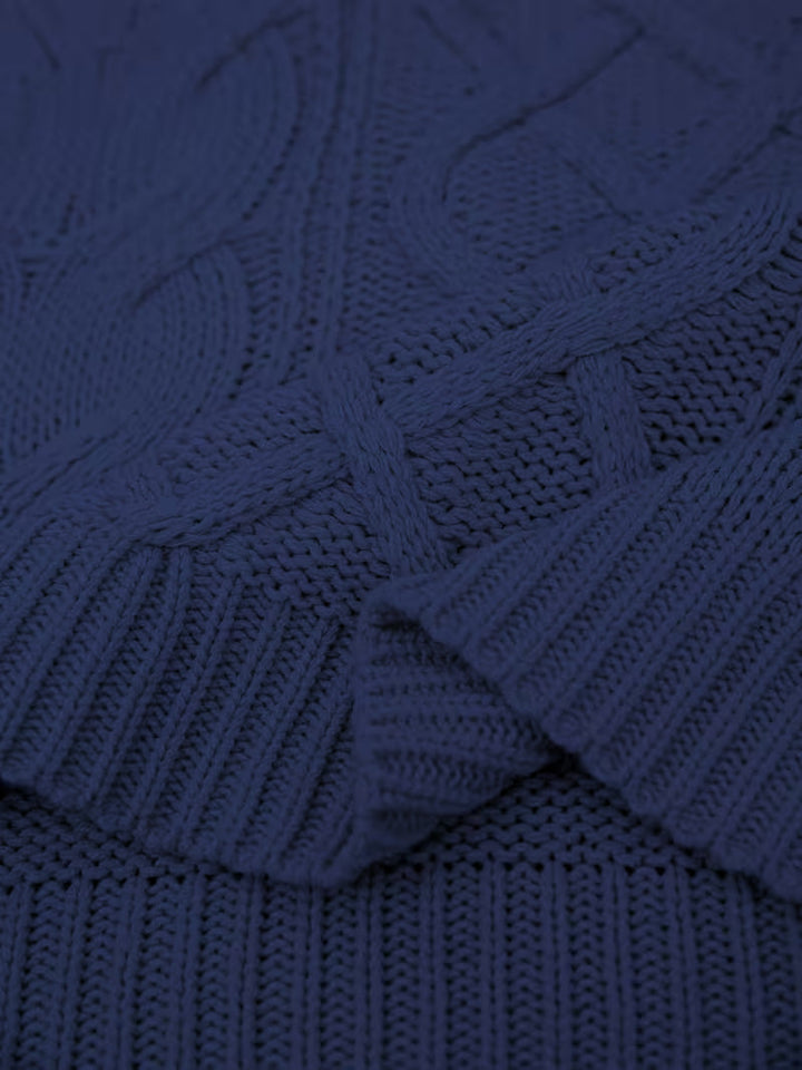 Elayra - Locker Sitzender Strick Pullover