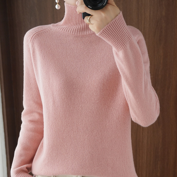 Sasha - Rollkragen Pullover aus Merinowolle
