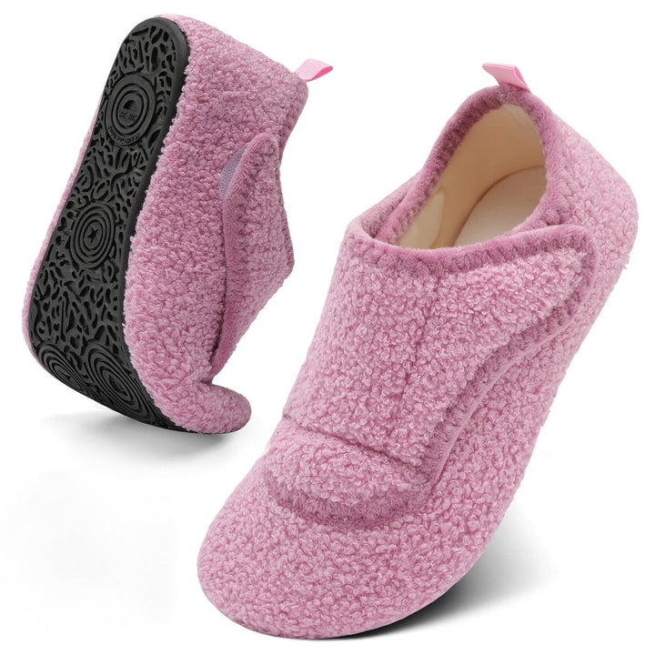 Shehara - Leichter Breiter Slipper Mit Gummisohle