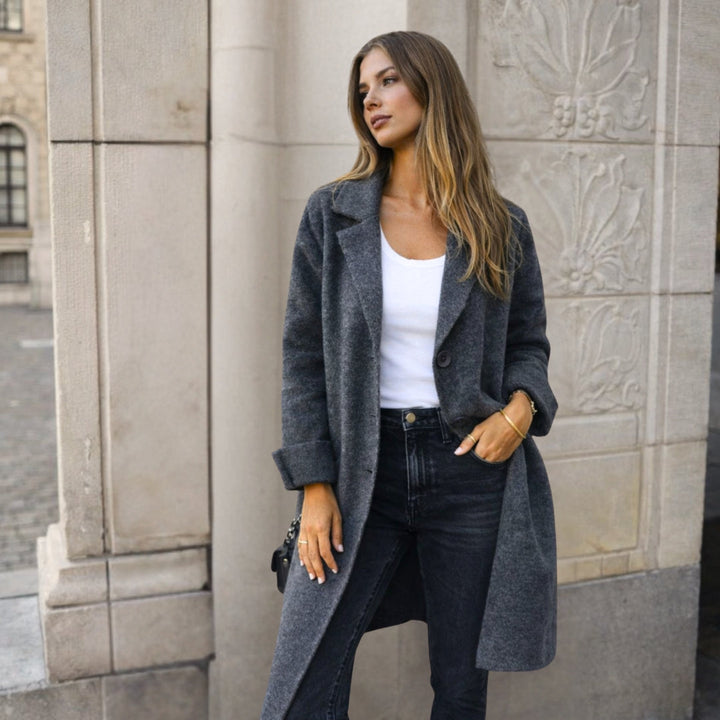 Mathei – Langärmelige Jacke Mit Knöpfen