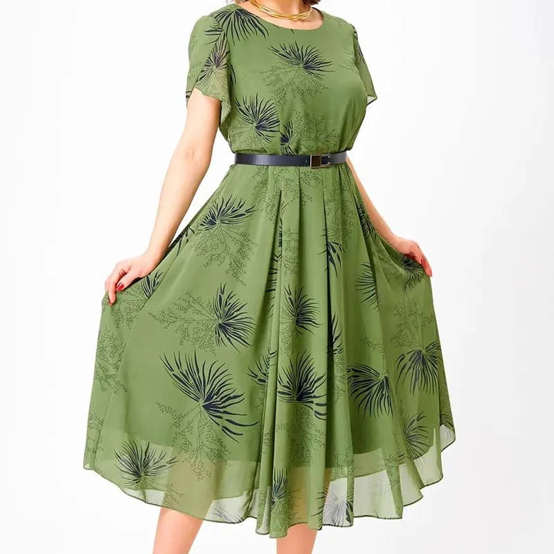 Basma – Modisches Chiffon Kleid