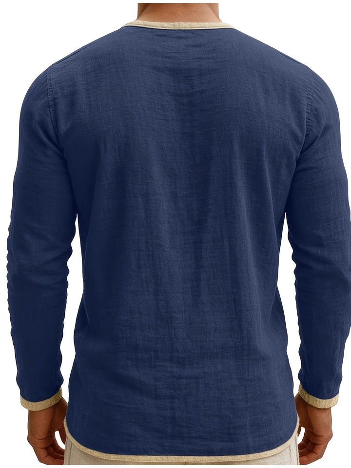 Alper - Long Sleeve Polo Shirt